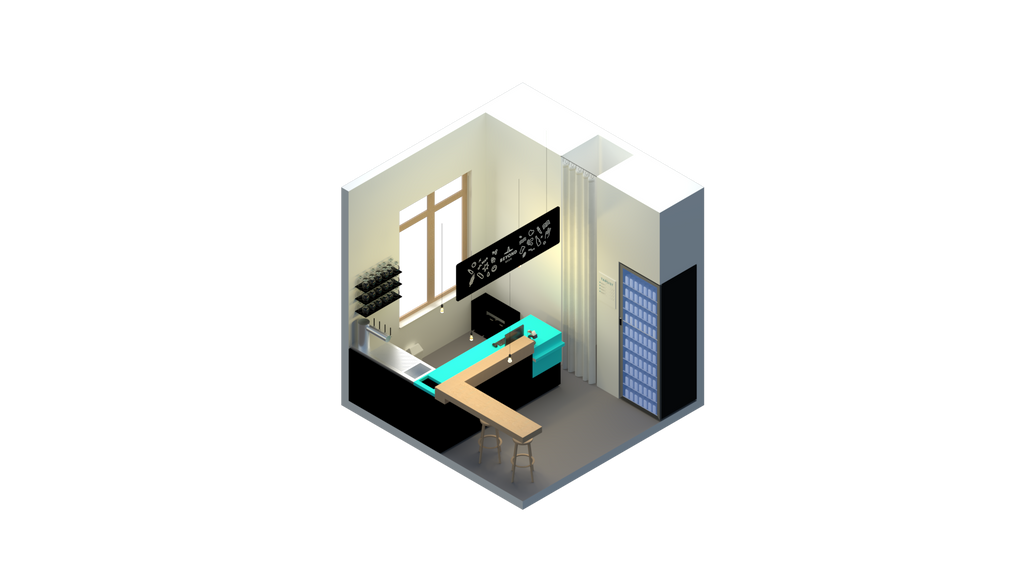 beyond beer isometric DIN A4 Druck