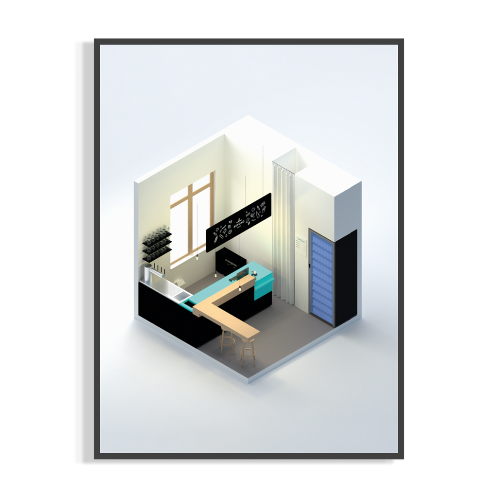 beyond beer isometric DIN A4 Druck